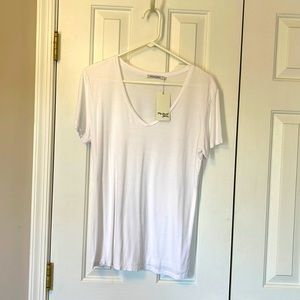 NWT Michael Stars “Ava” Luxe Jersey Crew Neck Tee